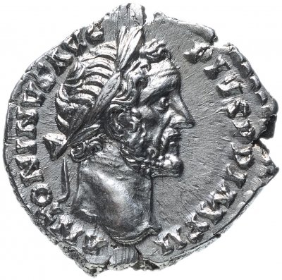 купить Римская империя, Антонин Пий, 138-161 годы, денарий.(Пиетата) персонификация Благочестия
