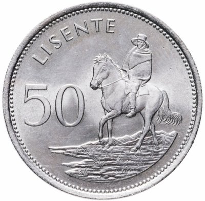 купить Лесото 50 лисенте (lisente) 1979