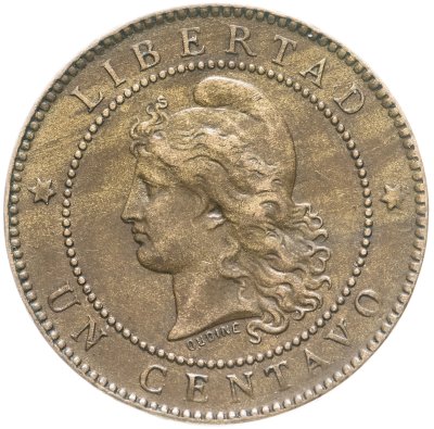 купить Аргентина 1 сентаво 1884