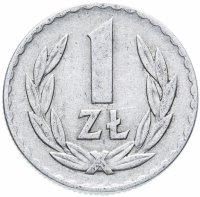 Купить Польша 1 злотый (zloty) 1949