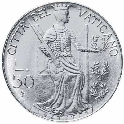 купить Ватикан 50 лир (lire) 1980