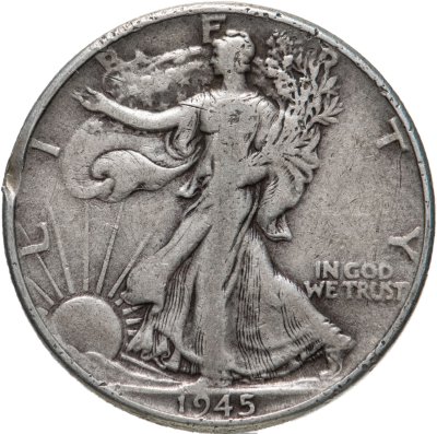 купить США 1/2 доллара (50 центов) 1946 "Walking Liberty Half Dollar"