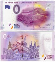 Купить 0 евро (euro) "Пюи-де-Дом и Шен-де-Пюи" 2017 2-серия (UE BP-2)