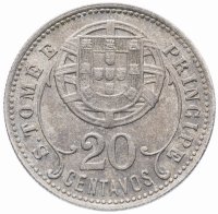купить Сан-Томе и Принсипи 20 сентаво (centavos) 1929