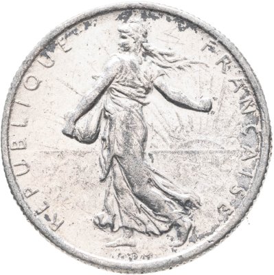 купить Франция 2 франка (francs) 1913