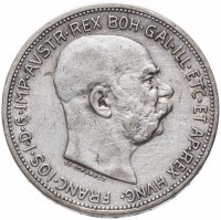 Купить Австро-Венгрия 2 кроны (corona) 1912, монета для Австрии