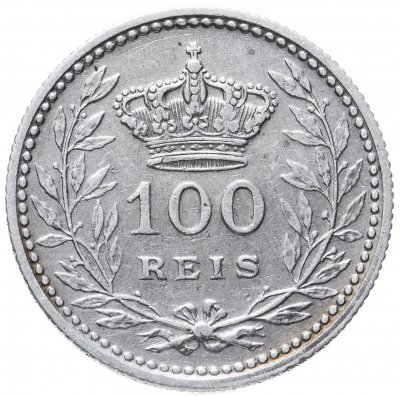 купить Португалия 100 рейс (reis) 1910