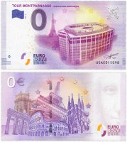 Купить 0 евро (euro) "Башня Монпарнас" 2018 3-я серия (UE AE-1b)