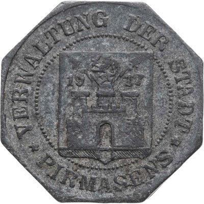 купить Германия "Пирмазенс" 5 пфеннигов 1917 нотгельд