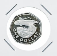 Купить Барбадос 1 доллар (dollar) 1973