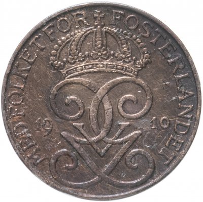 купить Швеция 2 эре 1910