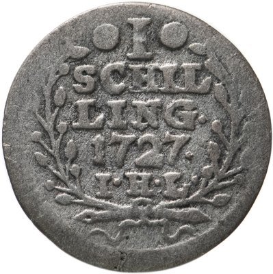 купить Германия, Гамбург 1 шиллинг 1727