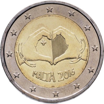 купить Мальта 2 евро (euro) 2016 "Любовь"