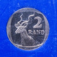 Купить ЮАР 2 рэнда (rand) 1989