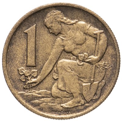 купить Чехословакия 1 крона 1967