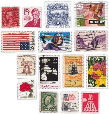 купить США набор из 15 марок "Разное"