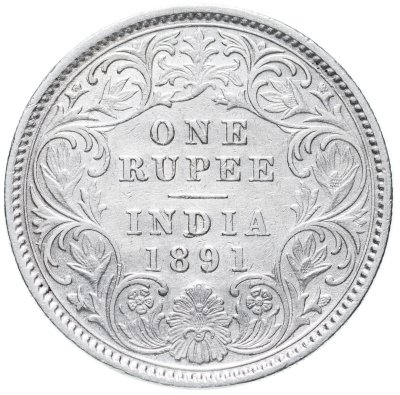 купить Индия (Британская) 1 рупия (rupee) 1891