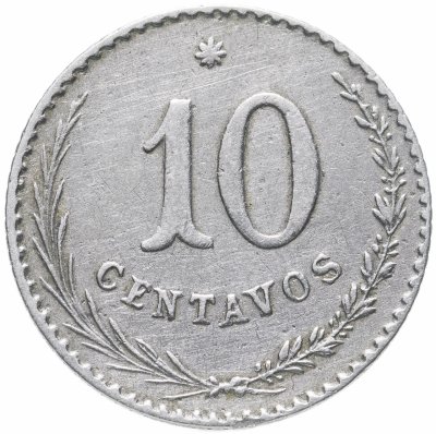 купить Парагвай 10 сентаво (centavos) 1903