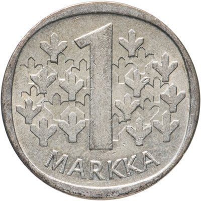 купить Финляндия 1 марка (markka) 1965 S