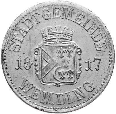 купить Германия, Вемдинг 50 пфеннигов 1917