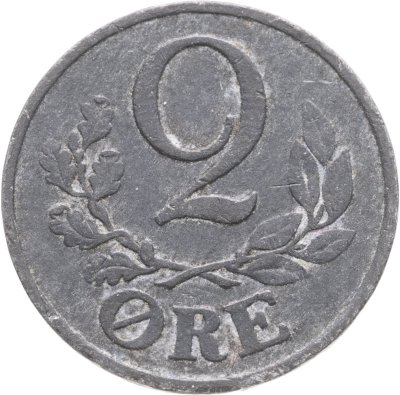 купить Дания 2 эре (ore) 1942