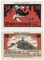купить Германия (Тюрингия: Кала) 50 пфеннигов 1920-21 "Шабаш ведьм. Вальпургиева ночь" 1с