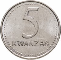 купить Ангола 5 кванз (kwanzas) 1999
