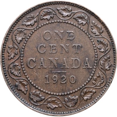купить Канада 1 цент (cent) 1920