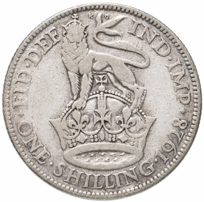 купить Великобритания 1 шиллинг (shilling) 1928