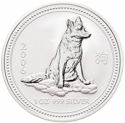 купить Австралия 1 доллар 2006 Proof «Восточный календарь - год Собаки»