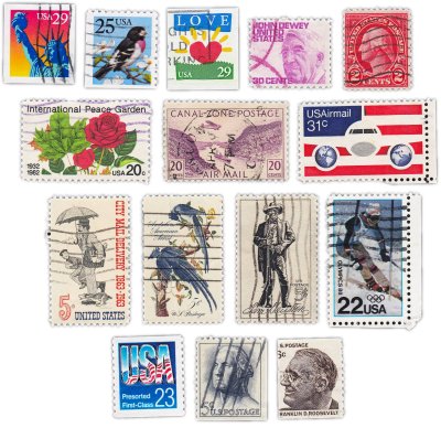 купить США набор из 15 марок "Разное"