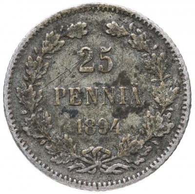купить 25 пенни (pennia) 1894 L
