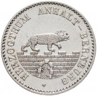 купить Германия Анхальт-Бернбург 1/6 талера 1862