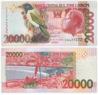 купить Сан - Томе и Принсипи 20000 добр 2013 (Pick 67е)