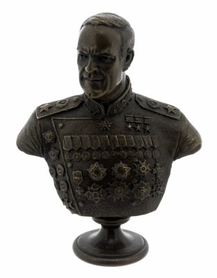 купить Бюст "Г.К. Жуков", бронза, литье, Россия, 2020-2021 гг.