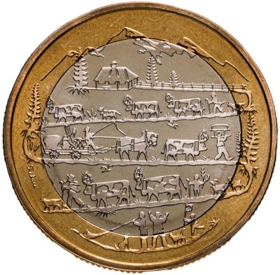 купить Швейцария 10 франков (francs) 2015 "Праздник Альмабтриб"