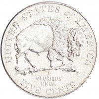 Купить США 5 центов 2005 "200 лет экспедиции Льюиса и Кларка - Бизон"