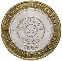Купить Турция 1000000 лир 2004 "25 июня"