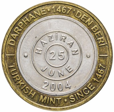 купить Турция 1000000 лир 2004 "25 июня"