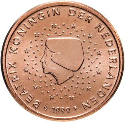 купить Нидерланды 1 цент (cent) 1999