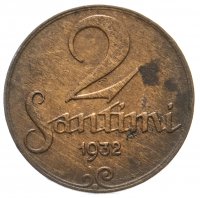 Купить Латвия 2 сантима (santimi) 1932