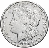 купить США 1 доллар (dollar) 1921 "Morgan Dollar (доллар Моргана)"