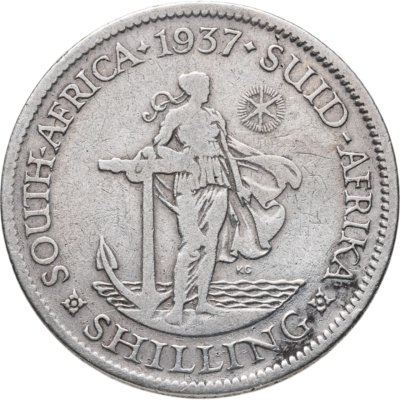 купить ЮАР 1 шиллинг (shilling) 1937