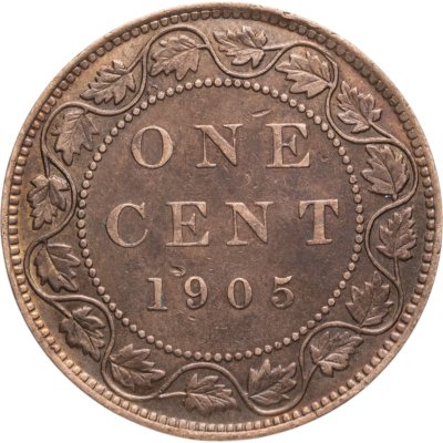купить Канада 1 цент (cent) 1905