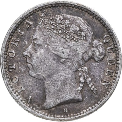 купить Стрейтс Сетлментс 10 центов (cents) 1890 H