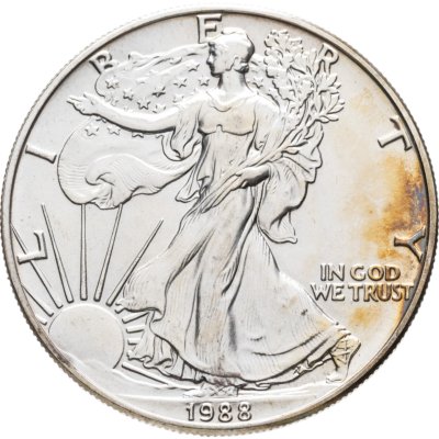 купить США 1 доллар (dollar) 1988 Американский серебряный орёл Без отметки монетного двора