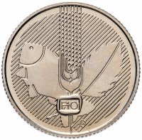 Купить Венгрия 20 форинтов (forint) 1985 год 40 лет Фао