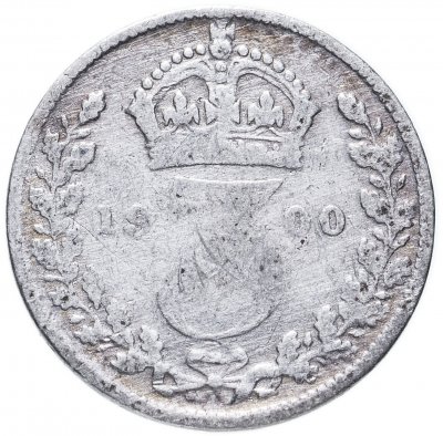 купить Великобритания 3 пенса (pence) 1900