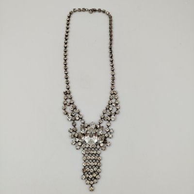 купить Колье винтажное, металл, стекло, Jablonex (Яблонекс), Чехословакия, 1960-1990 гг.