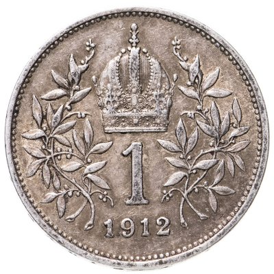 купить Австро-Венгрия 1 крона 1912 для Австрии